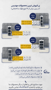 قیمت بلوک سبک سیمانی بهمن 1404